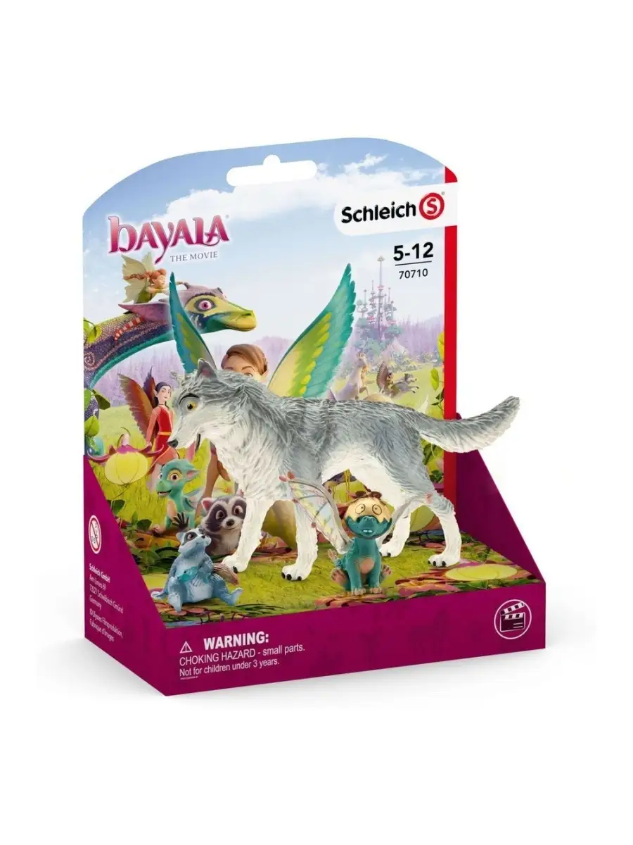 НаборВолк Лайкос, дракон Нугур и енот Пиу SCHLEICH 74588892 купить за 1 545  ₽ в интернет-магазине Wildberries