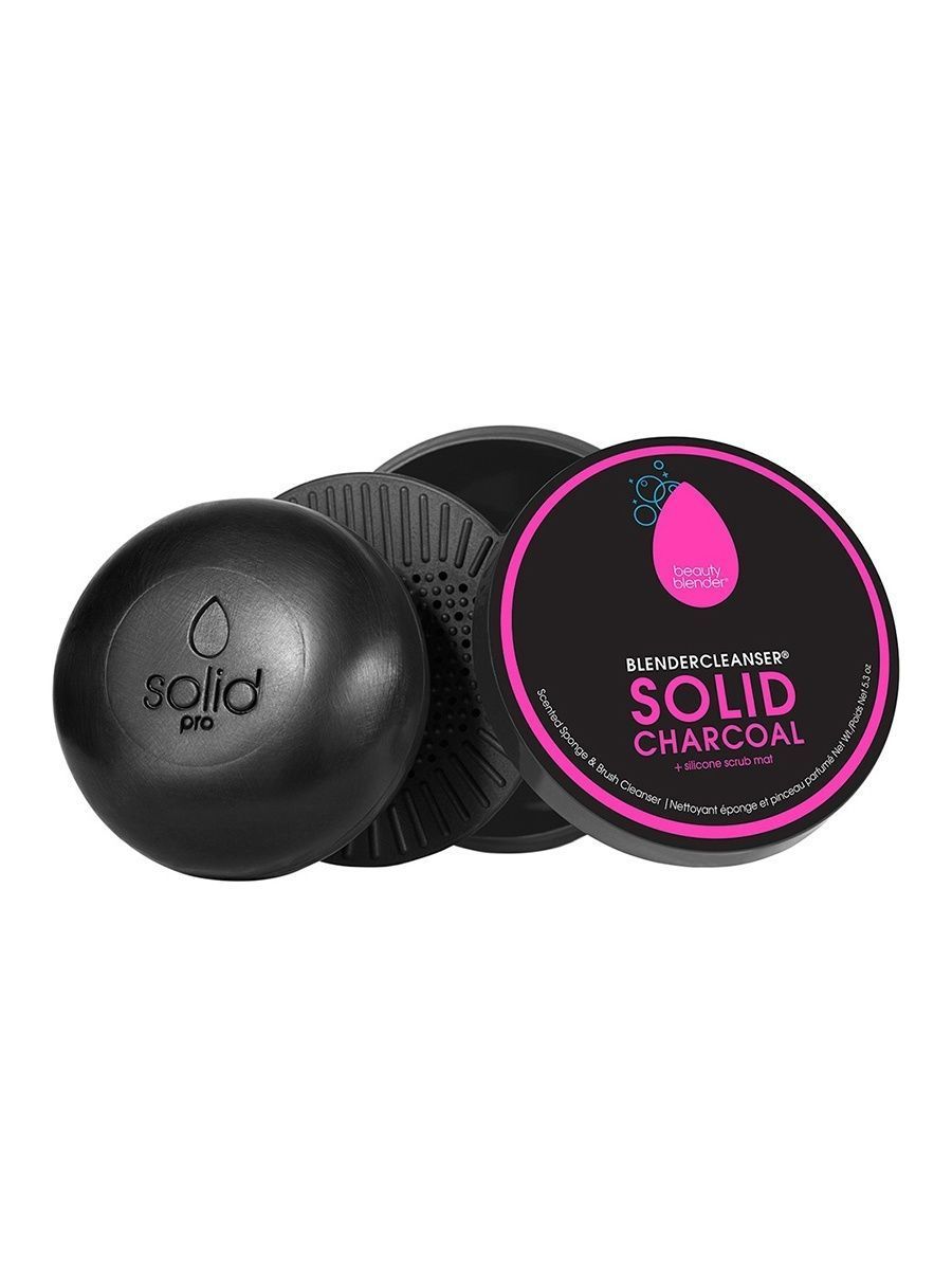 Solid pro. Beautyblender Blendercleanser. Solid for Cleaning Brush. Набор для очистки beautyblender Blendercleanser Solid, 2 шт.. Мыло beautyblender Solid Blendercleanser Pro.