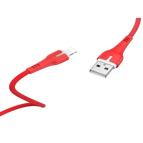 Кабель Lightning — USB, 2.4 А, 1м, PVC