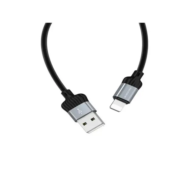 Кабель USB-Lightning, 2.4А, 1м, ПВХ
