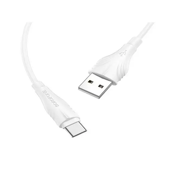Кабель Type-C-USB, 2 А, 1 м, PVC оплётка