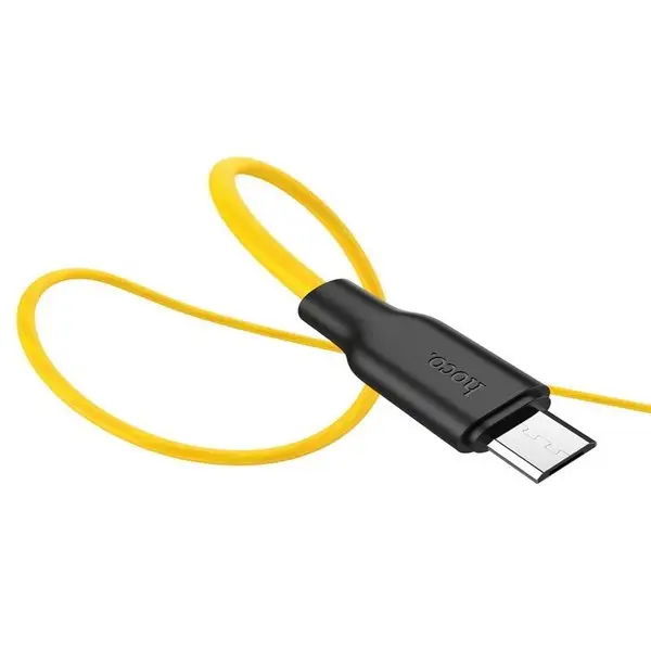 Кабель USB — Micro-USB, 2.4A, 1 м, силикон