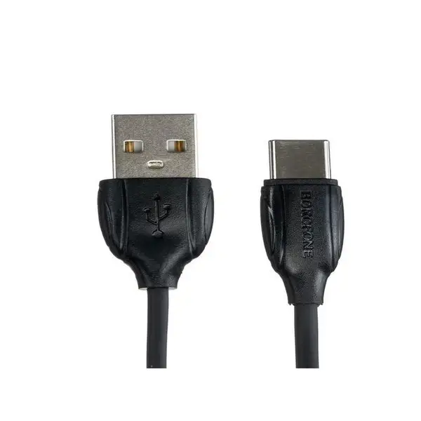 Кабель Type-C — USB, 3 A, 1 м