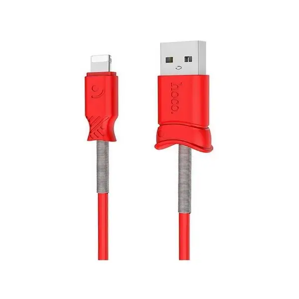 Кабель USB — Lightning, 2.4A, 1 м, ТПЭ