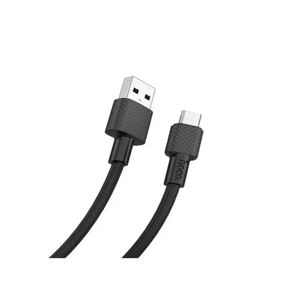 Кабель USB — Micro-USB, 2А, 1 м, ПВХ