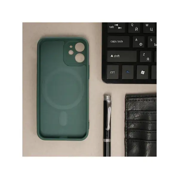 Чехол на iphone 12 mini, MagSafe, силиконовый