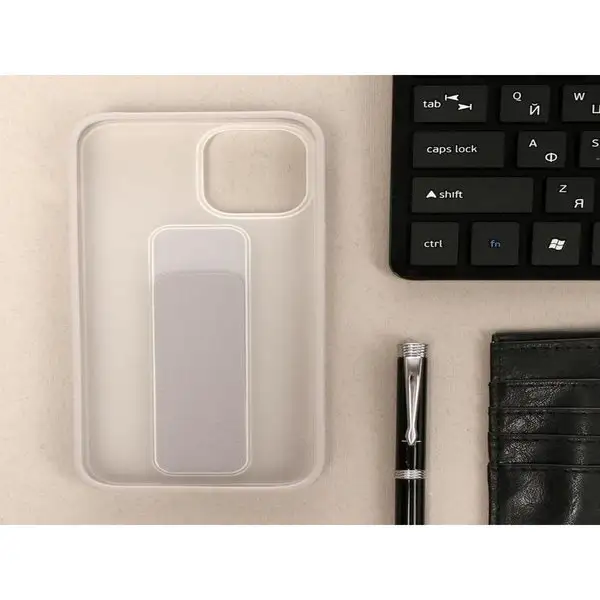 Чехол на iphone 12 Pro Max, подставка, пластик