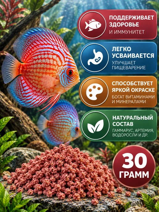 Зоомир Гранулированный повседневный корм, коробка 30 г, 30 г, фото 2