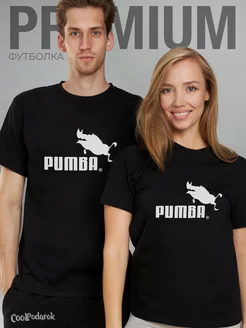 Футболка с приколом pumba CoolPodarok 74655601 купить за 739 ₽ в интернет-магазине Wildberries