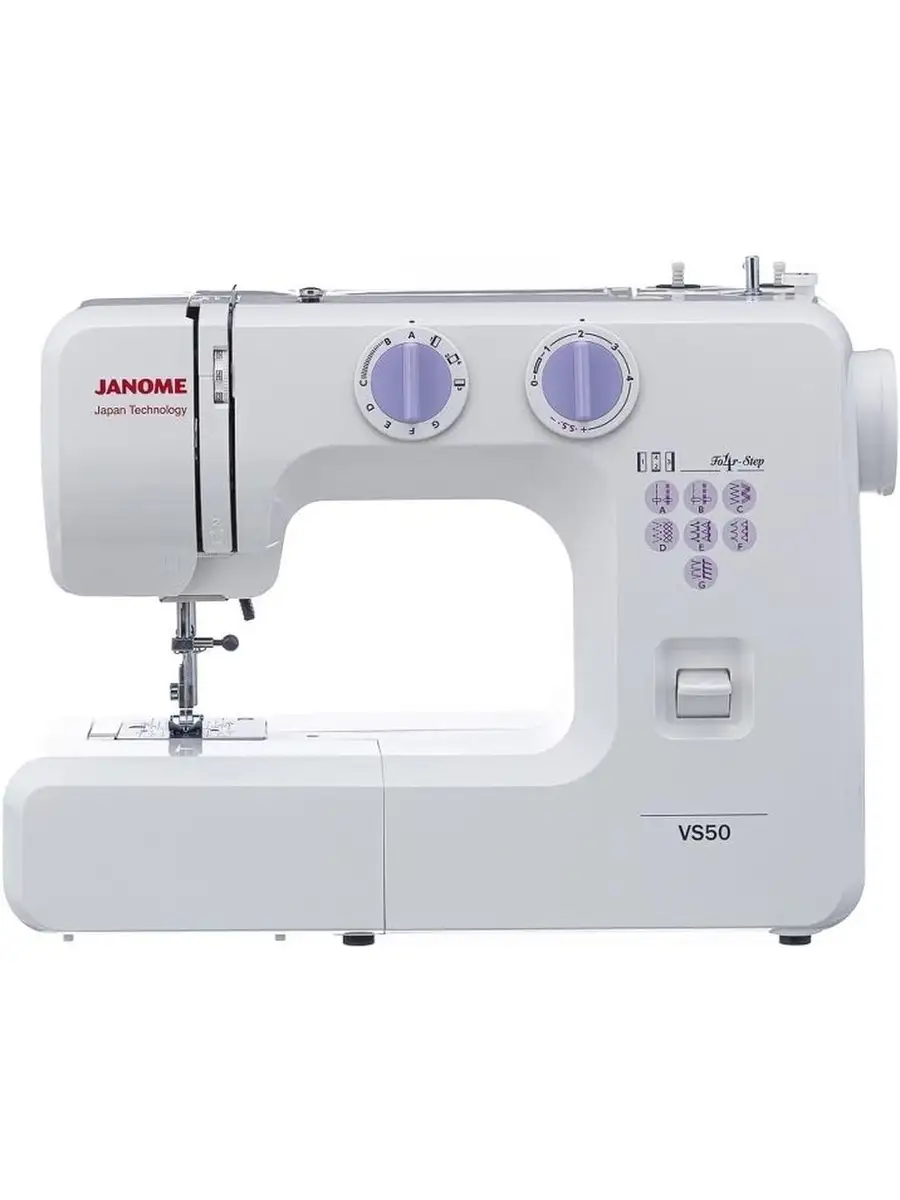 Швейная машина VS 50 Janome 74692010 купить за 12 968 ₽ в интернет-магазине  Wildberries