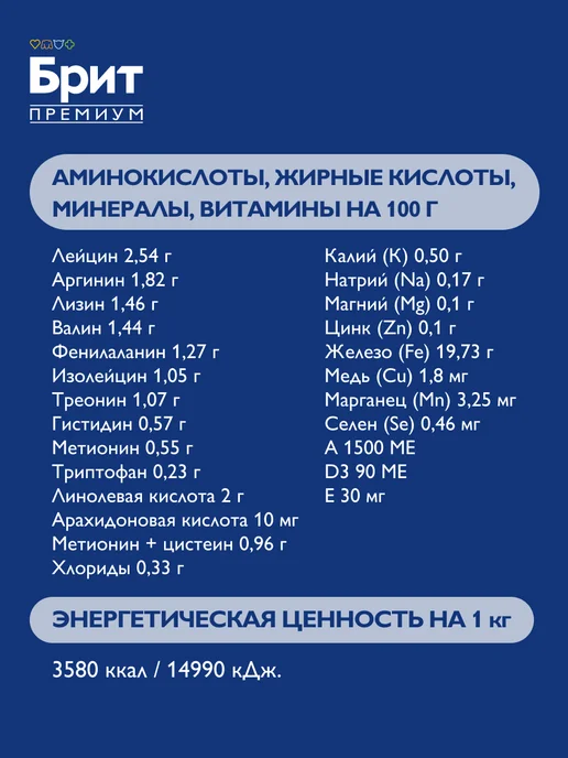 Сухой корм БРИТ ПРЕМИУМ Жкт для собак, индейка, ягненок, 1 кг, фото 5