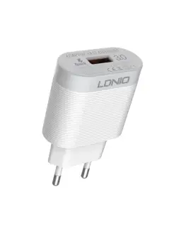 Сетевое зарядное устройство LDNIО + кабель MicroUSB, QC 3.0 LDNIO 74776570 купить за 549 ₽ в интернет-магазине Wildberries