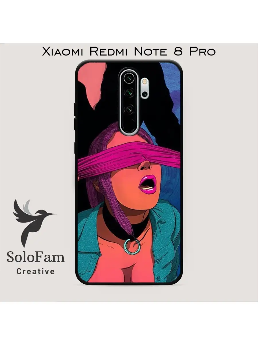 Чехол для Xiaomi Redmi Note 8 pro/ксиоми редми 8 про силиконовый / девушки  SoloFam 74835302 купить за 341 ₽ в интернет-магазине Wildberries