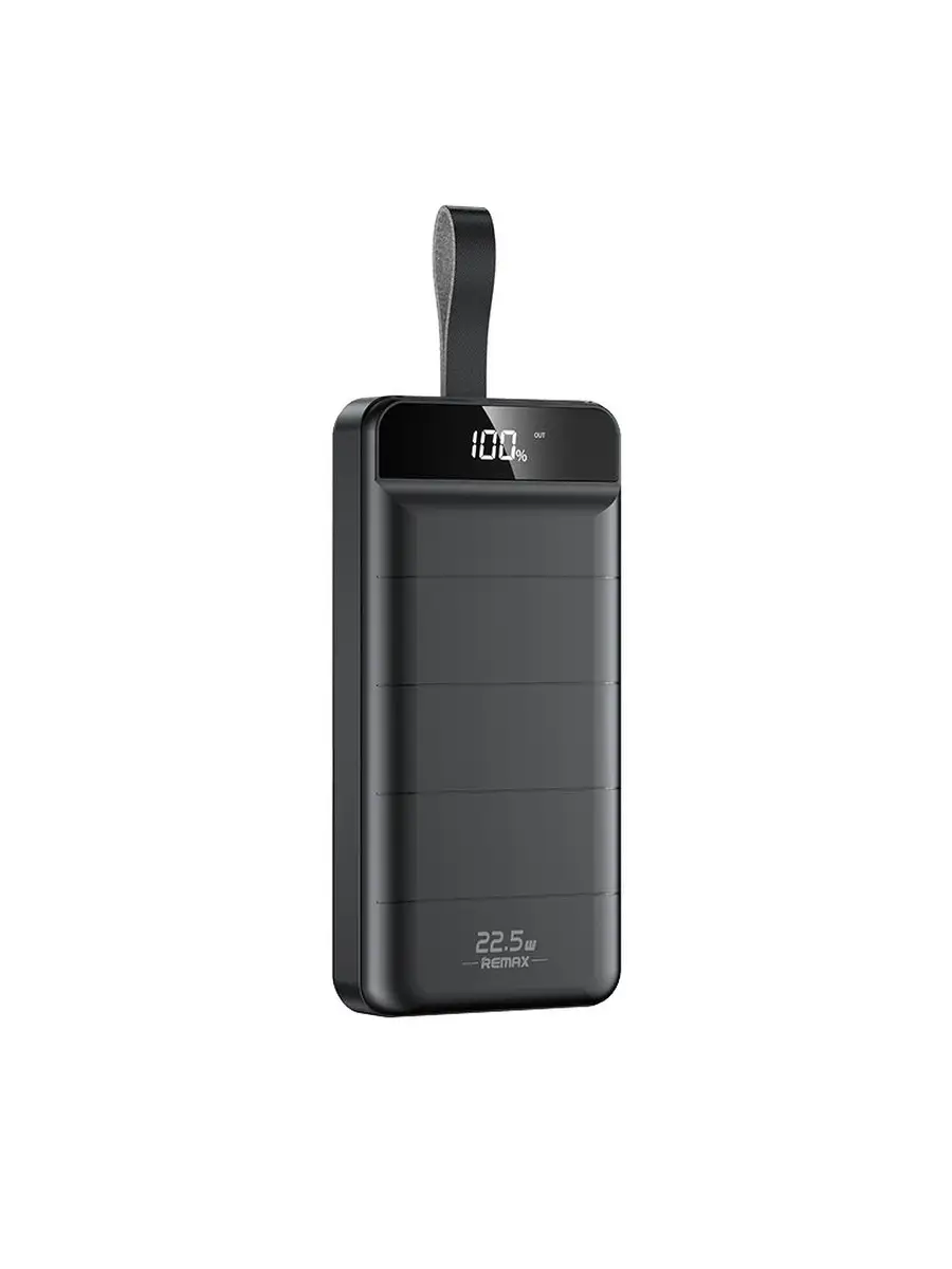 Power Bank RPP-103 2USB 2A With Cable 30000 mAh - Black Super Max  Accessories 74879090 купить в интернет-магазине Wildberries