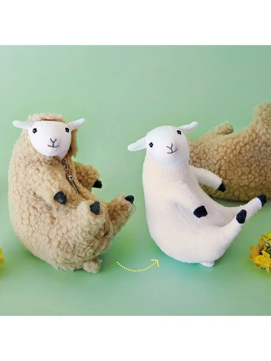 Игрушка Овечка своими руками. Урок 1. Шью голову овечки. Sheep toy handmade