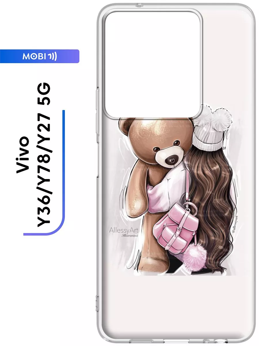 Прозрачный чехол для Vivo Y36, Y78 5G (China), Y27 5G Mobi711 75117125  купить за 232 ₽ в интернет-магазине Wildberries