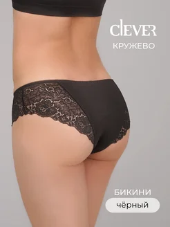 Трусы кружевные слипы CLEVER WEAR 75145387 купить за 412 ₽ в интернет-магазине Wildberries