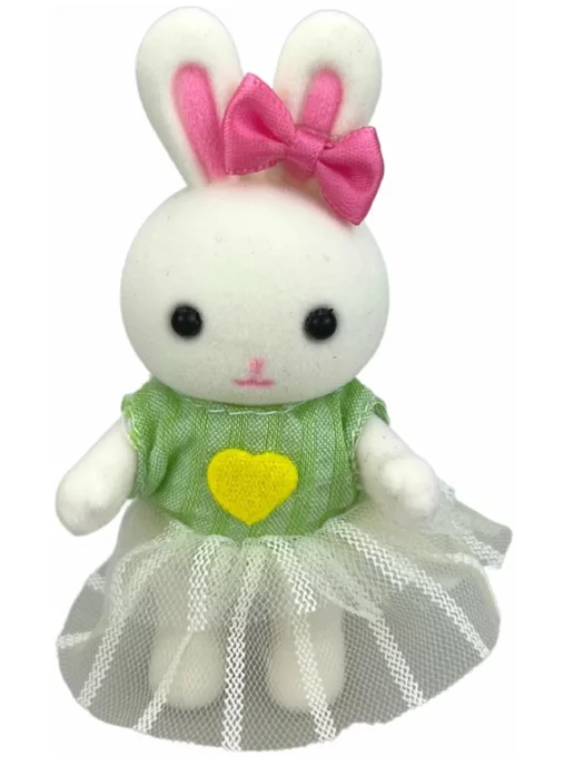 ESSA TOYS Зайчик с мебелью Кухня столовая, розовый, фото 4