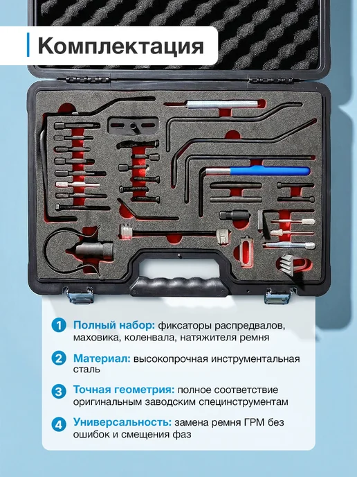 FORSAGE Набор фиксаторов для двигателя, 36 предметов, вариант, фото 2