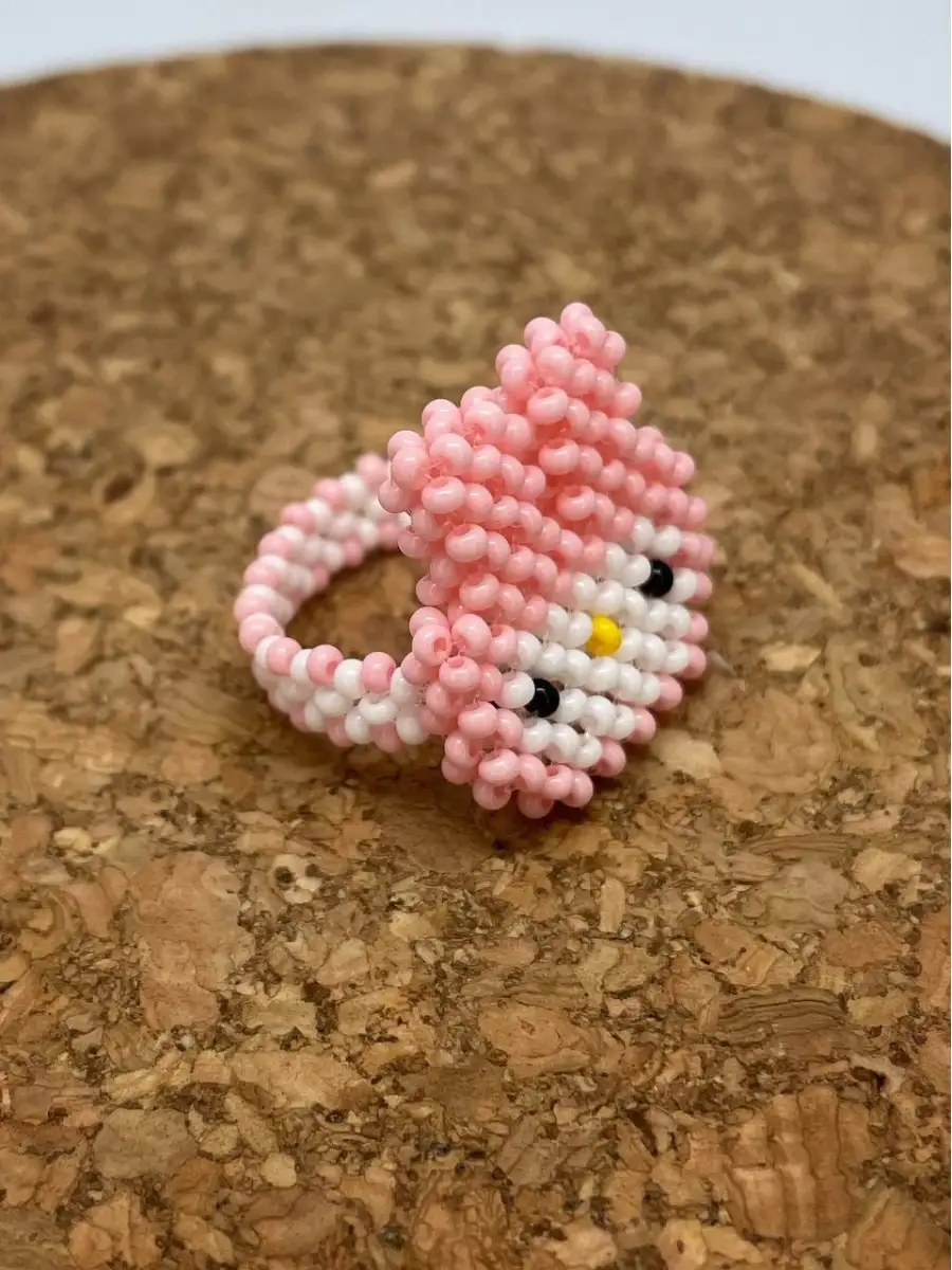 Кольцо из бисера Star Beads 75250751 купить за 413 ₽ в интернет-магазине  Wildberries