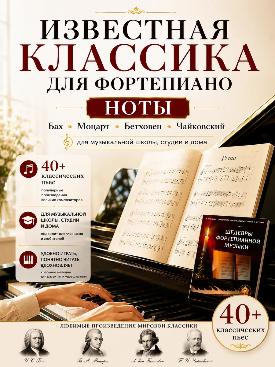 Известная классика для фортепиано | Ноты