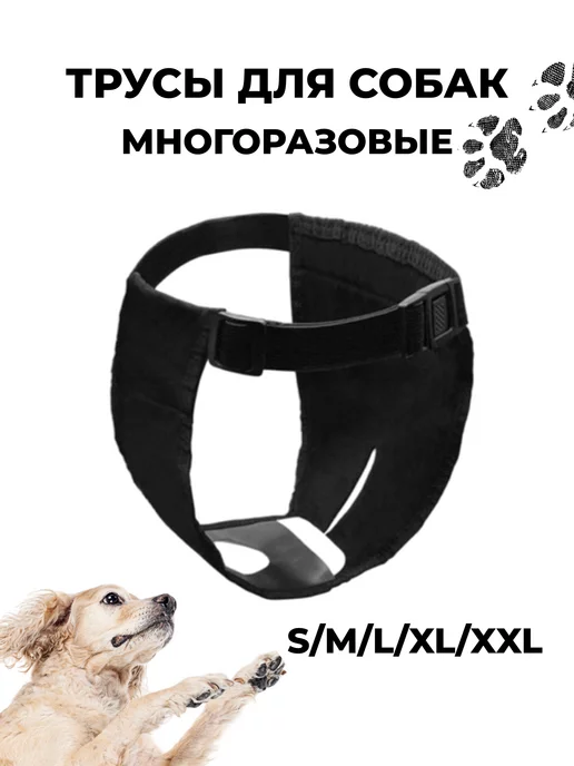 Трусы для собак мелких пород трикотажные XS 21-40 см