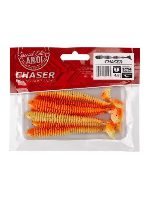 Akkoi Приманка CHASER 88мм цвет SC14 (1 пачка - 7 шт), 7 шт, фото 5