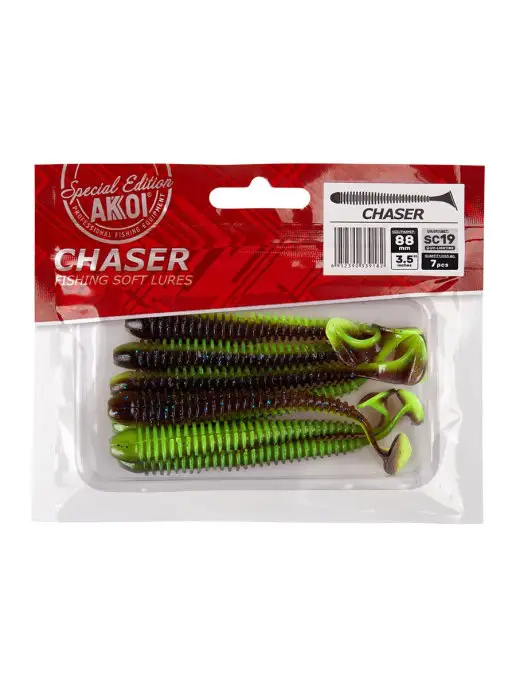 Akkoi Приманка CHASER 88мм цвет SC19 (1 пачка - 7 шт), 7 шт, фото 5