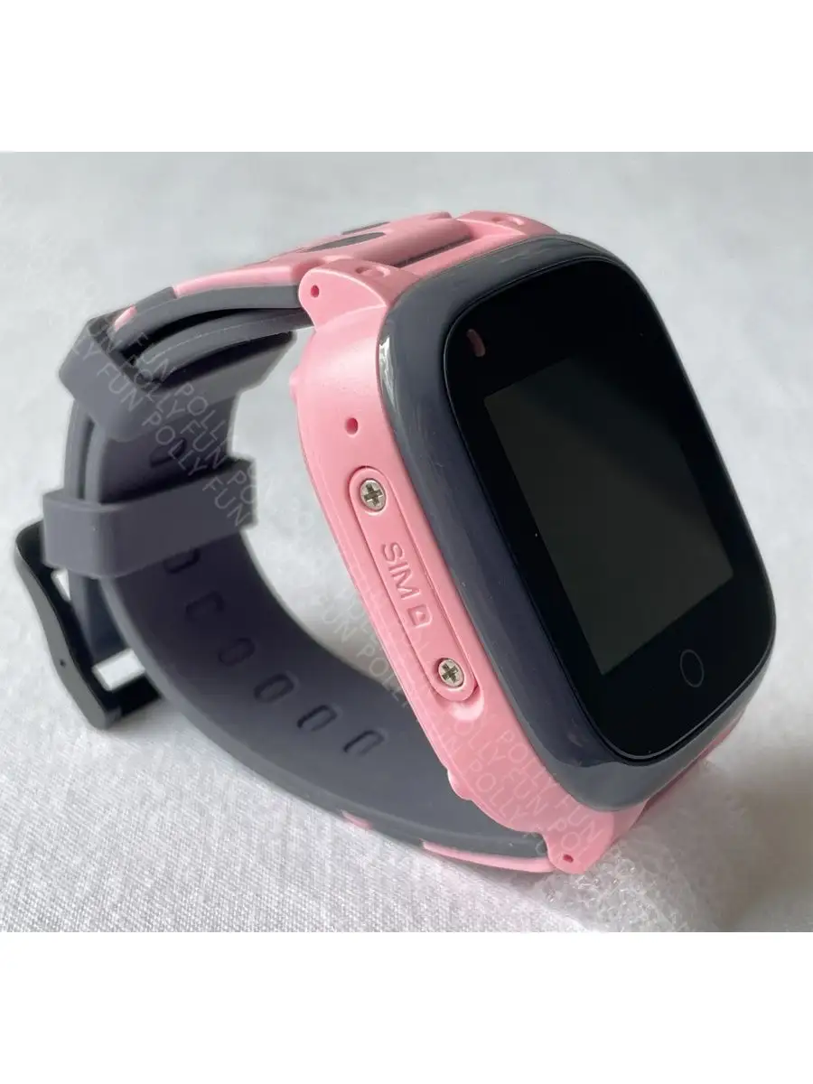 pollyfun Умные часы для детей GPS-геолокация, 4G (LTE) видеозвонок PollyFun 75396136  купить за 10 360 драм в интернет-магазине Wildberries