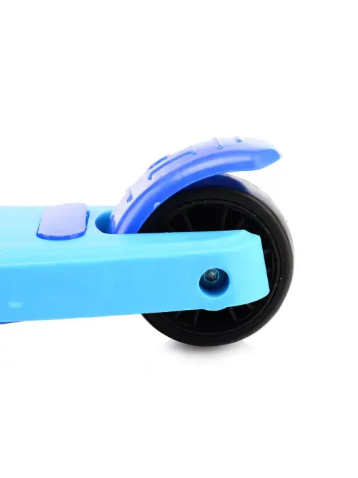 URAL TOYS Самокат трехколесный детский от 1,5 лет для мальчика, голубой, фото 5