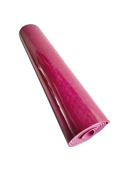 Ecos Коврик для йоги из TPE 183х61х0.6 розовый (002881), 61x0.6