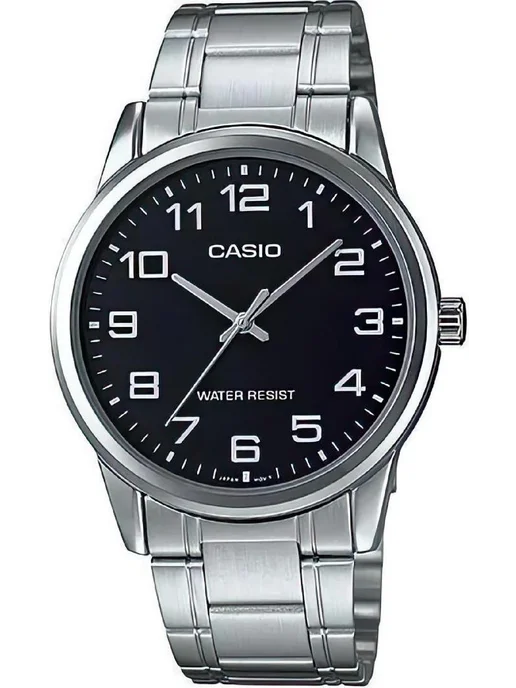 Casio Часы Collection MTP-V001D-1B, серый, фото 2