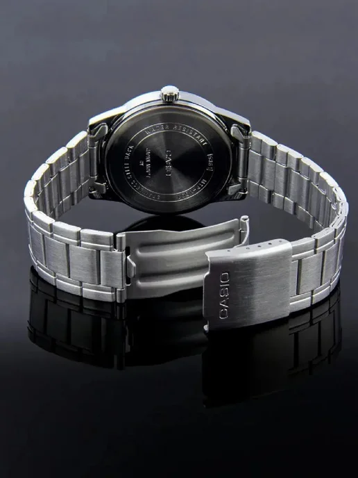 Casio Часы Collection MTP-V001D-1B, серый, фото 5