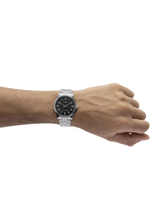 Casio Часы Collection MTP-V001D-1B, серый, фото 6