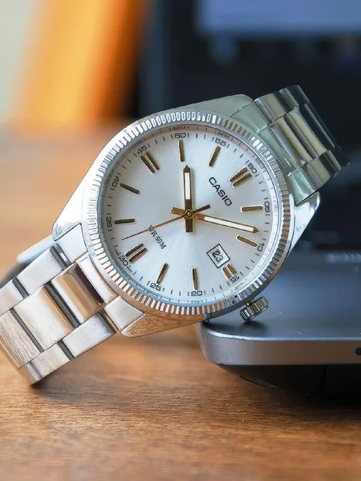 Casio Часы Collection MTP-1302D-7A2, серый, фото 4