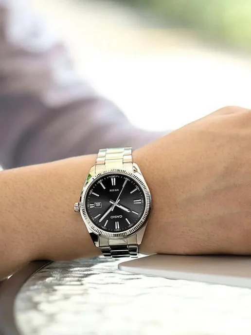 Casio Часы Collection MTP-1302D-1A1, серый, фото 7