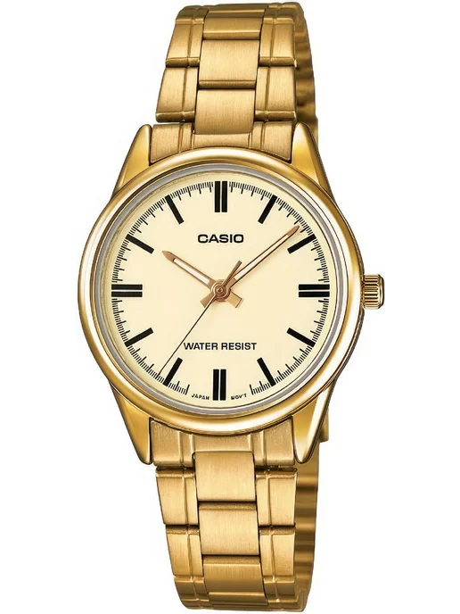 Casio Часы Collection LTP-V005G-9A, желтый, фото 2