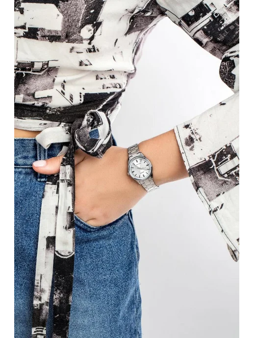 Casio Часы Collection LTP-V005D-7A, серый, фото 4