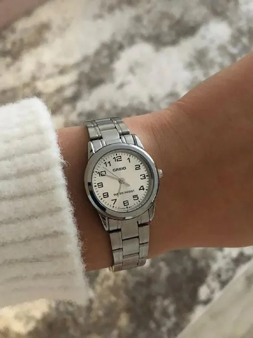 Casio Часы Collection LTP-V001D-7B, серый, фото 8