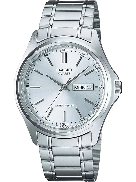 Casio Часы Collection MTP-1239D-7A, серый, фото 2