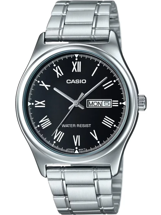 Casio Часы Collection MTP-V006D-1B, серый, фото 2