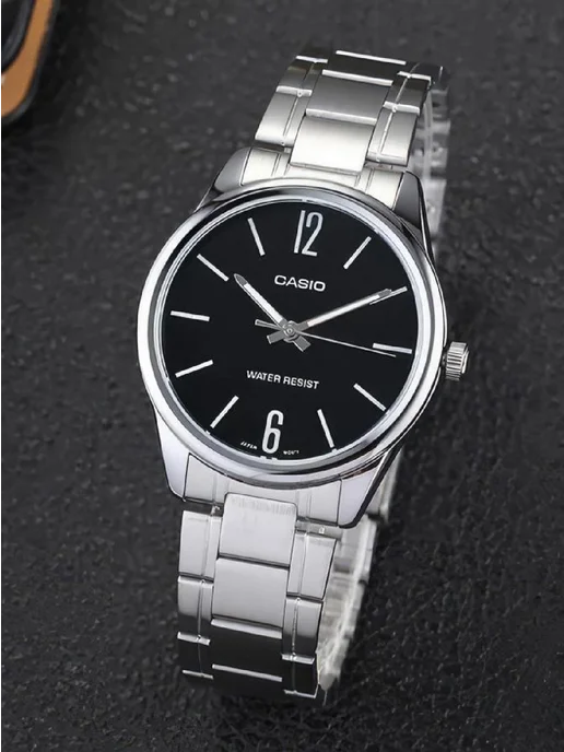 Casio Часы Collection MTP-V005D-1B, серый, фото 6