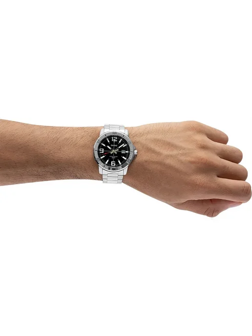 Casio Часы Collection MTP-VD01D-1B, серый, фото 4