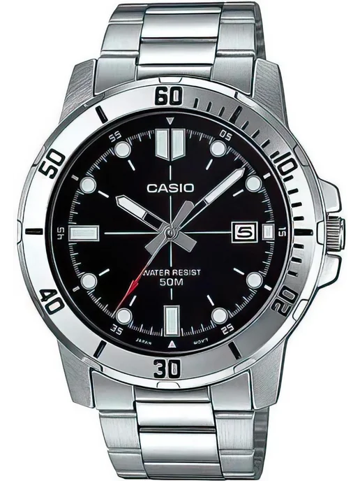 Casio Часы Collection MTP-VD01D-1E, серый, фото 2