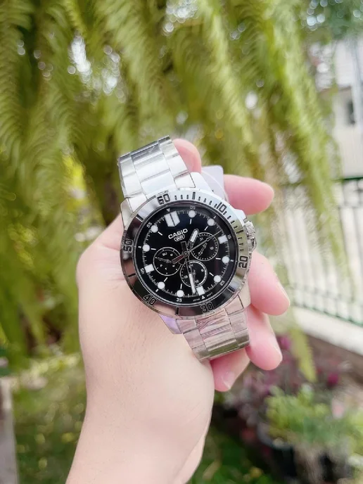 Casio Часы Collection MTP-VD300D-1E, серый, фото 7