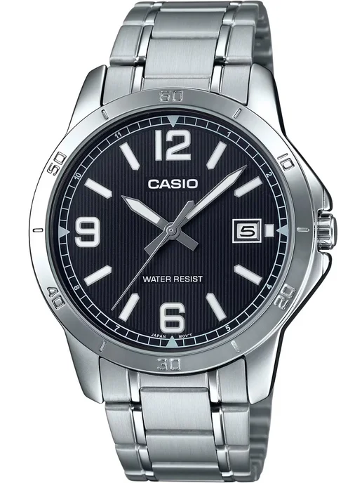 Casio Часы Collection MTP-V004D-1B2, серый, фото 2