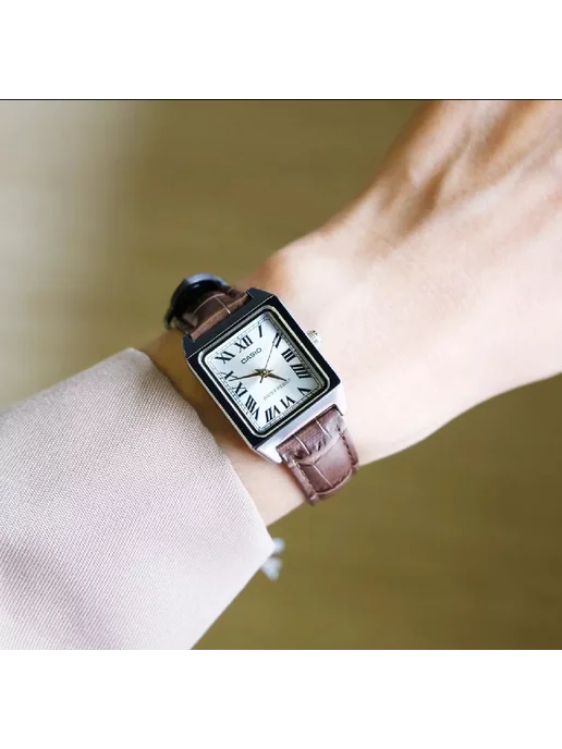 Casio Часы Collection LTP-V007L-9B, серый, фото 4