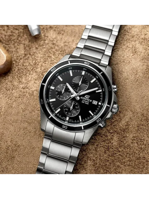 Casio Часы Edifice EFR-526D-1A, серый, фото 4