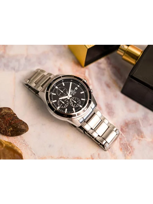 Casio Часы Edifice EFR-526D-1A, серый, фото 6