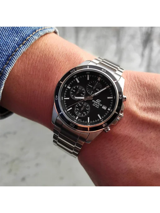 Casio Часы Edifice EFR-526D-1A, серый, фото 7